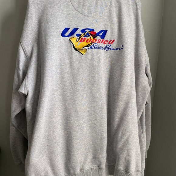 Eddie Bauer Ebtek USA Bobsled Team sweatshirt. - Picture 1 of 8